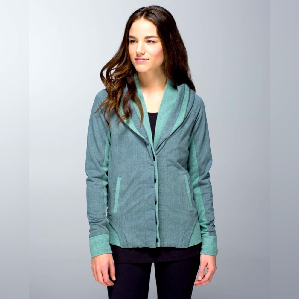 Lululemon To Class Jacket In Burlap Texture Deep … - image 1